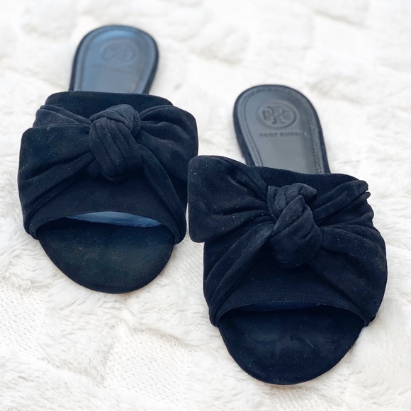 TORY BURCH Annabelle bow slides - New - Picture 4 of 5